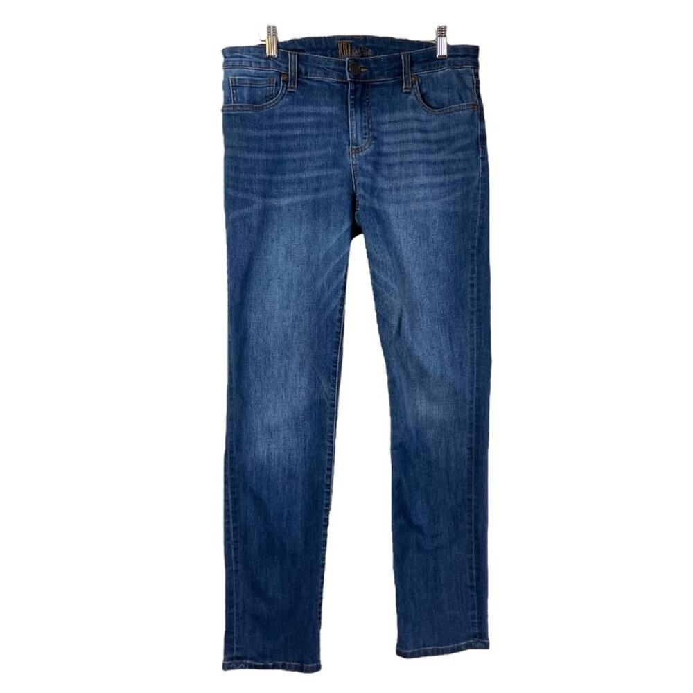 Kut from the Kloth Jeans Slim Fit Ankle Mid Rise Dark Wash Women’s Size 8